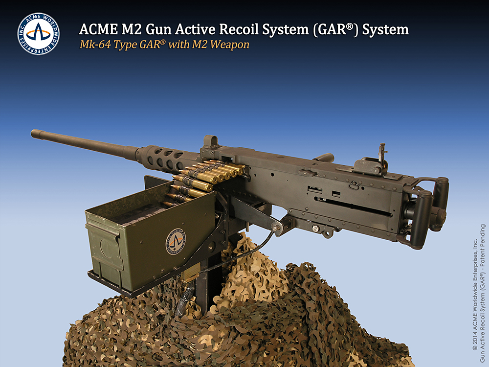 M-2 Gun Active Recoil GAR®