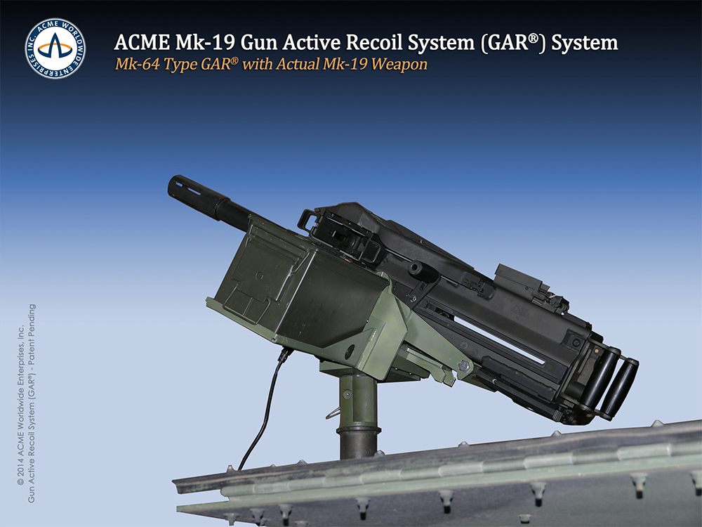 Mk-19 Gun Active Recoil GAR®