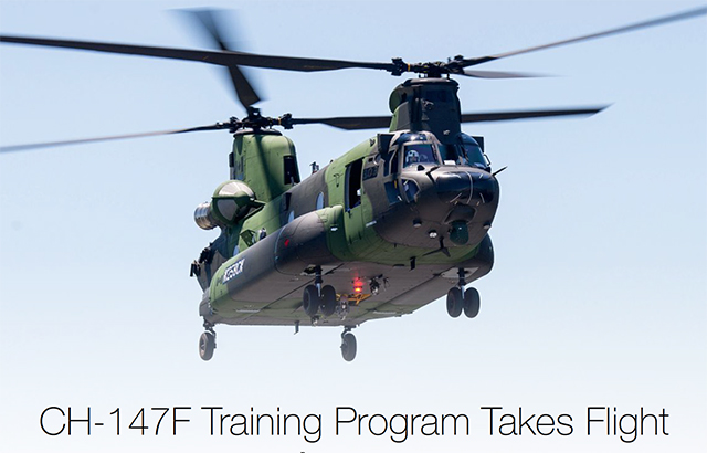 CH-147F Training Program Takes Flight