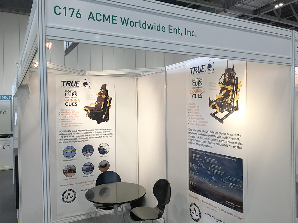 ACME Booth at ITEC 2016