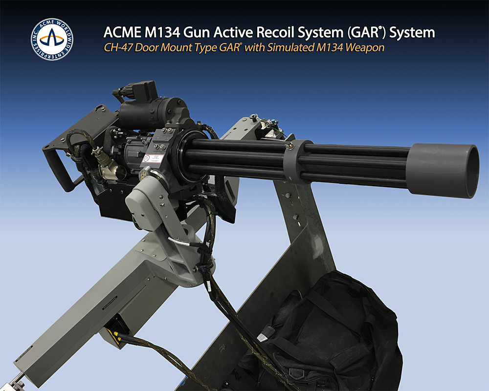 M134 Gun Active Recoil